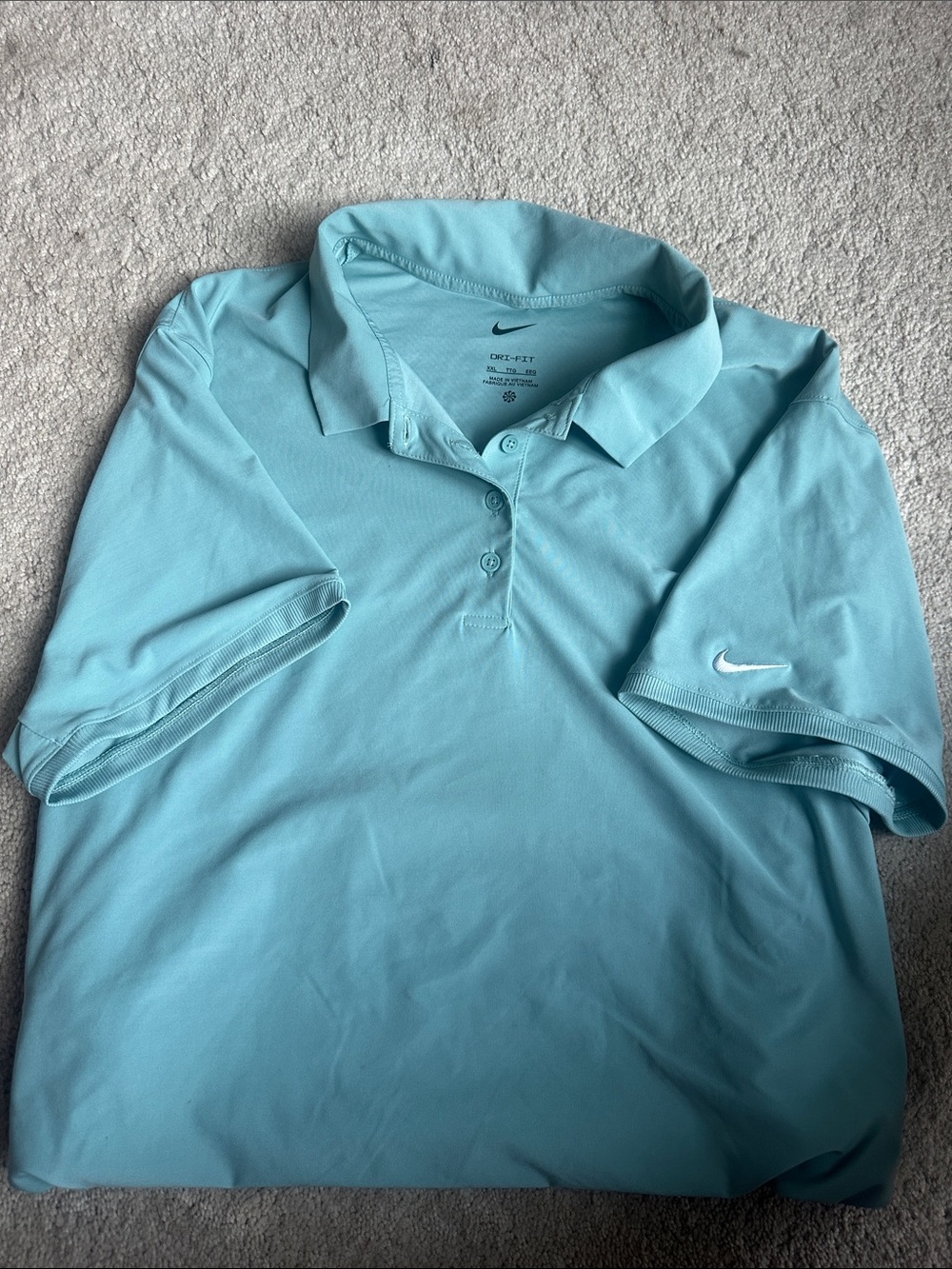 Nike dri-fit golf polo